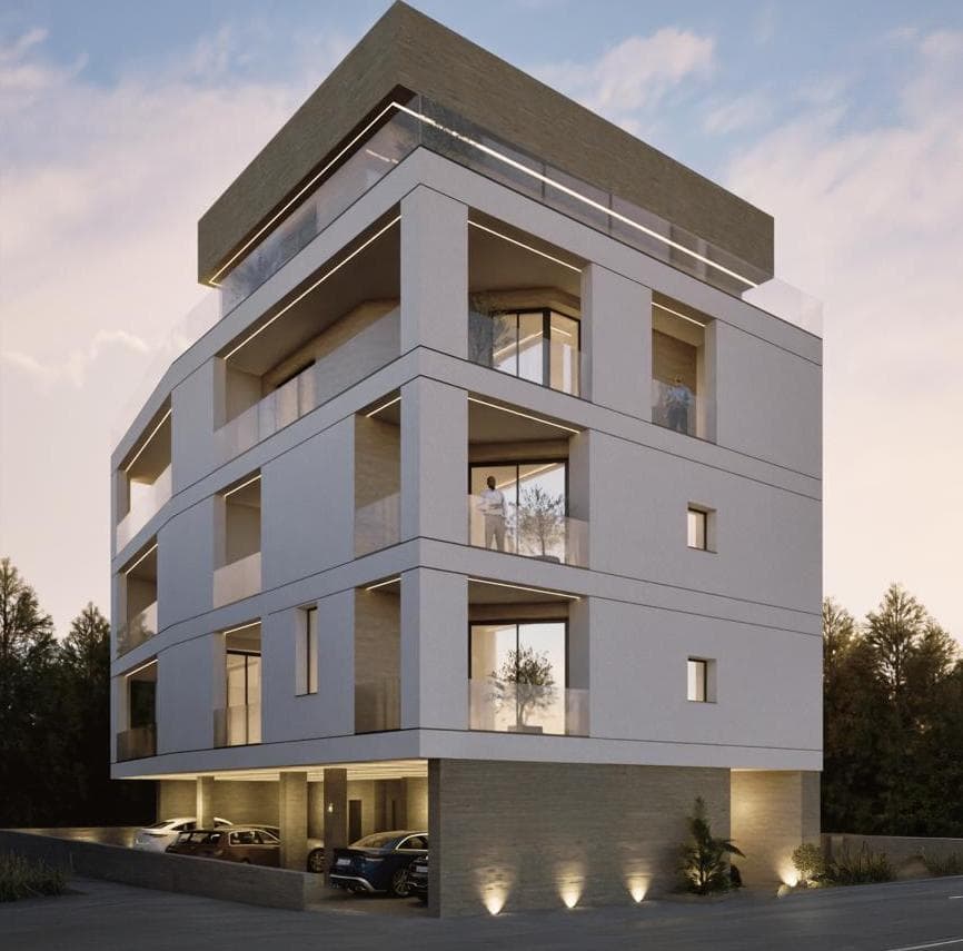 2-bedrooms apartments in Nicosia, Cyprus.