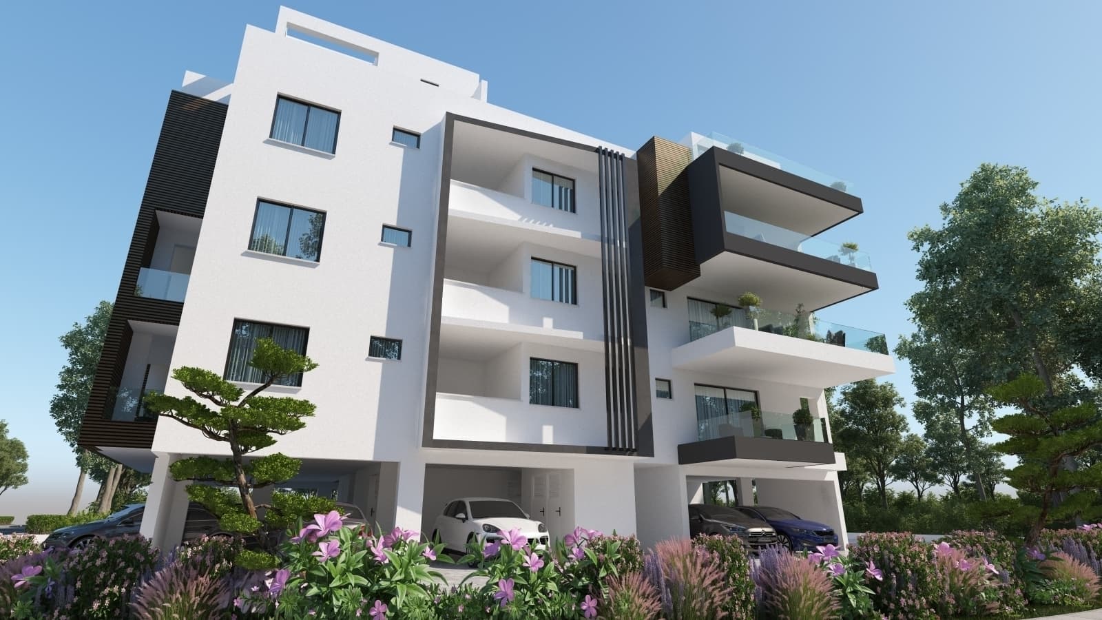 2-bedrooms apartments in Larnaca, Cyprus.