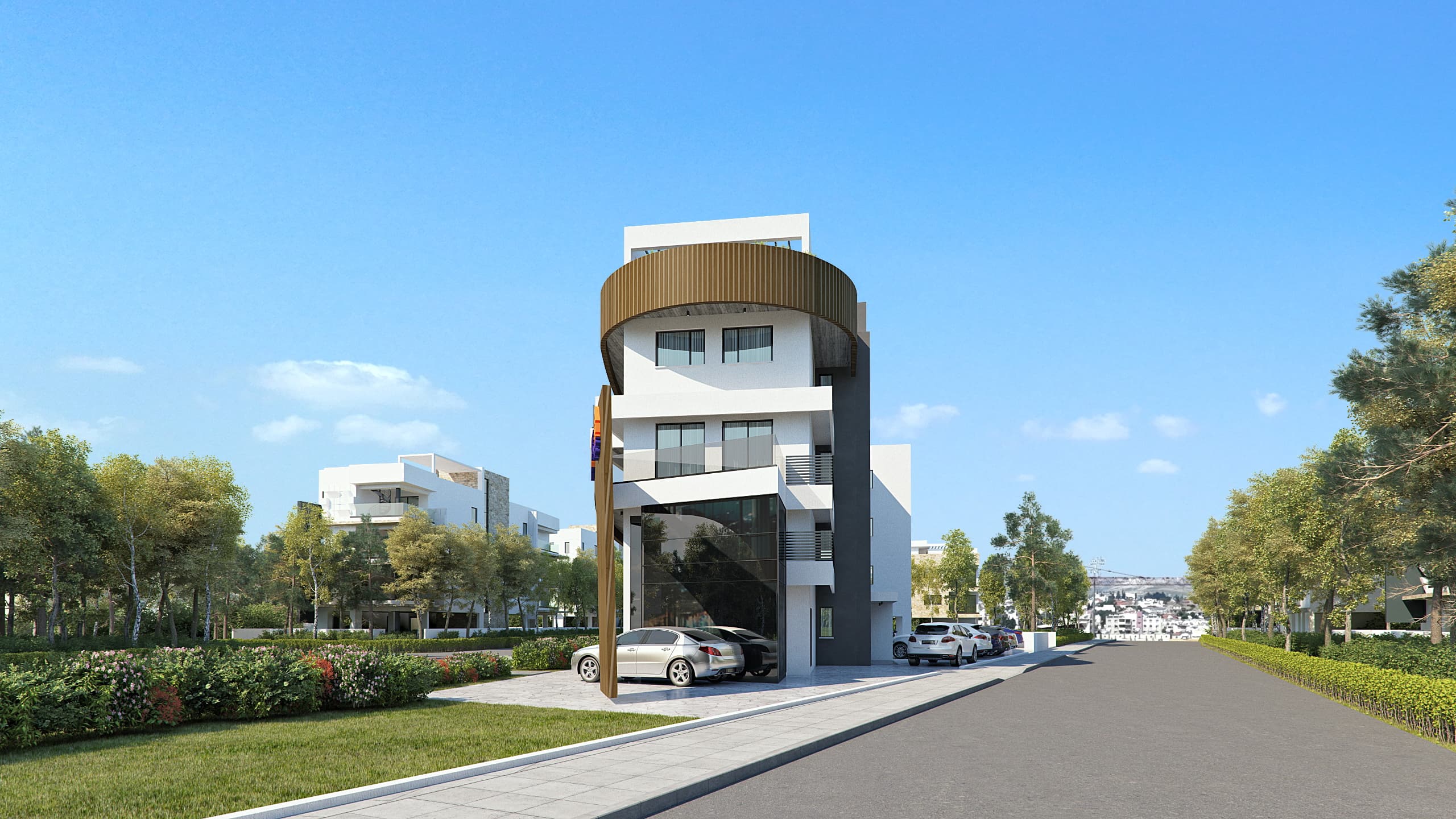 1-bedrooms apartments in Larnaca, Cyprus.