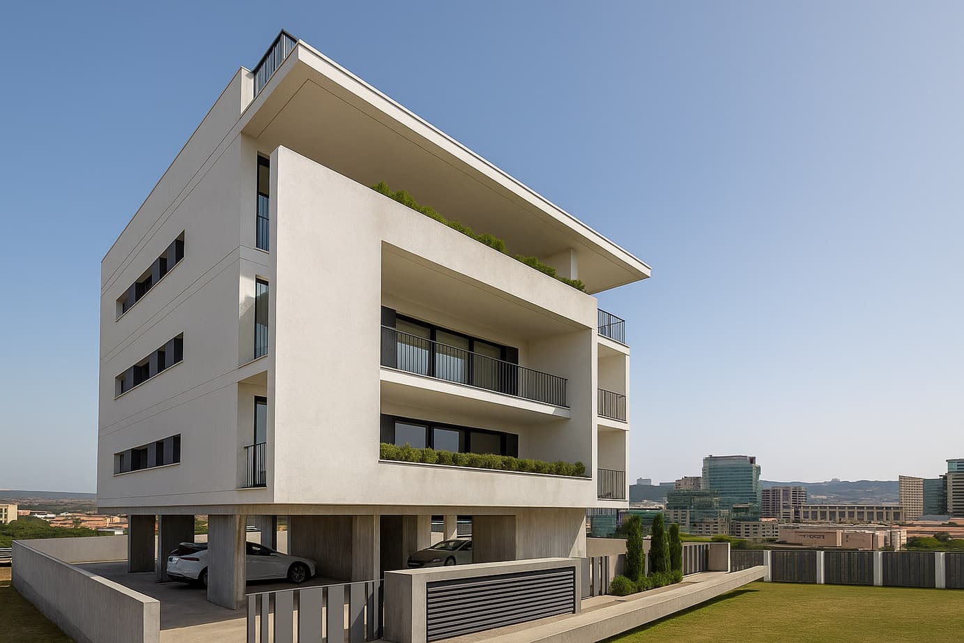 2-bedrooms apartments in Limassol, Cyprus.