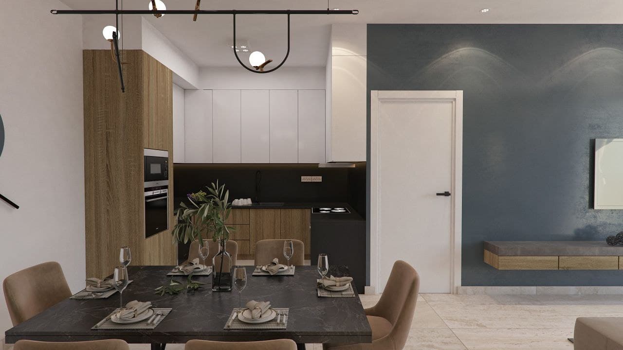 2-bedrooms apartments in Larnaca, Cyprus.
