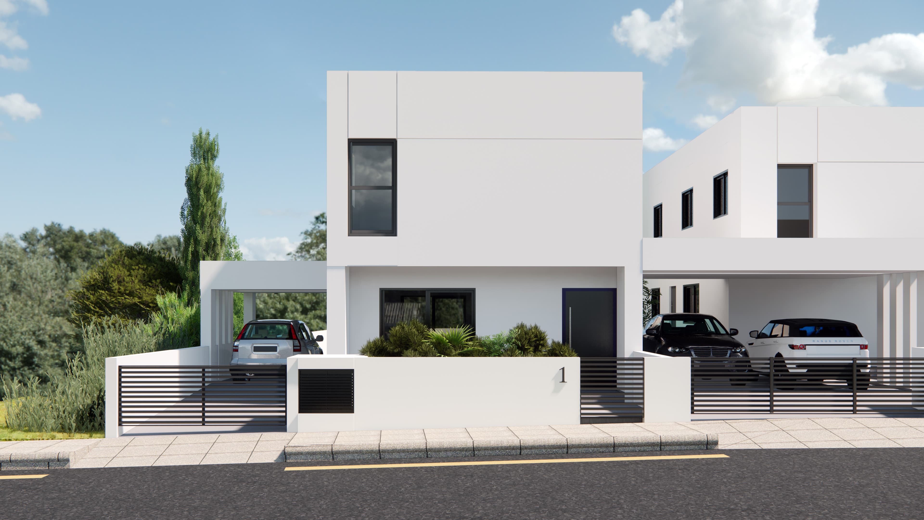 4-bedrooms house in Nicosia, Cyprus.
