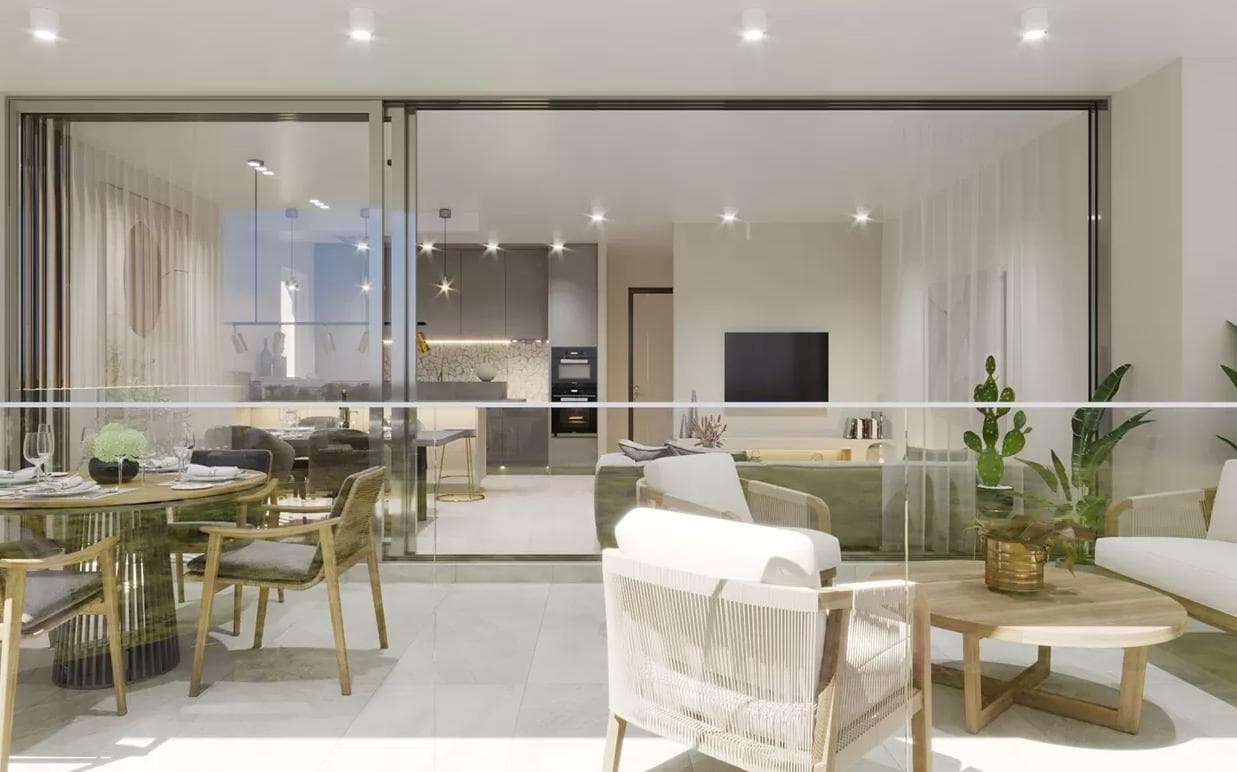 2-bedrooms apartments in Nicosia, Cyprus.