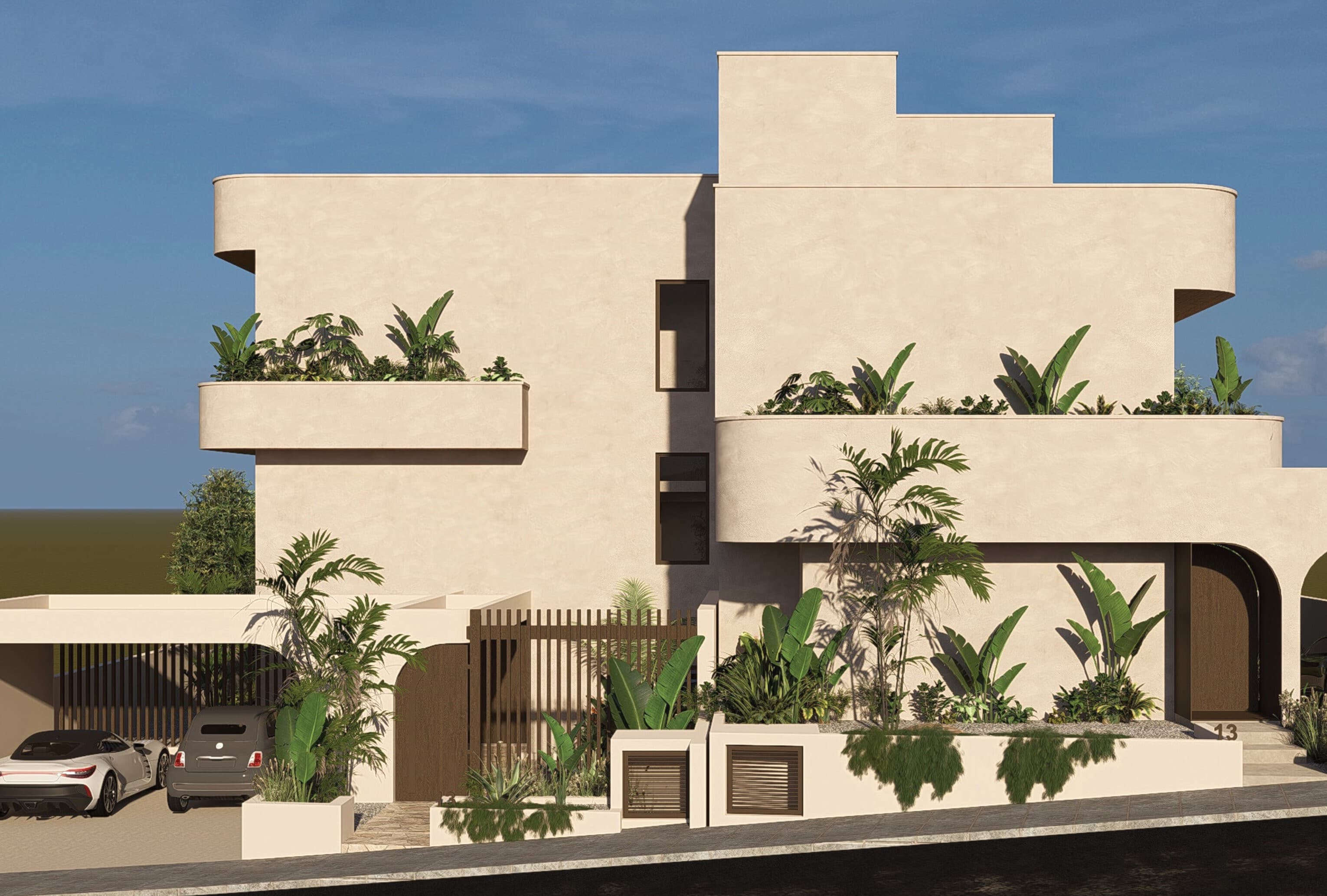 4-bedrooms house in Limassol, Cyprus.
