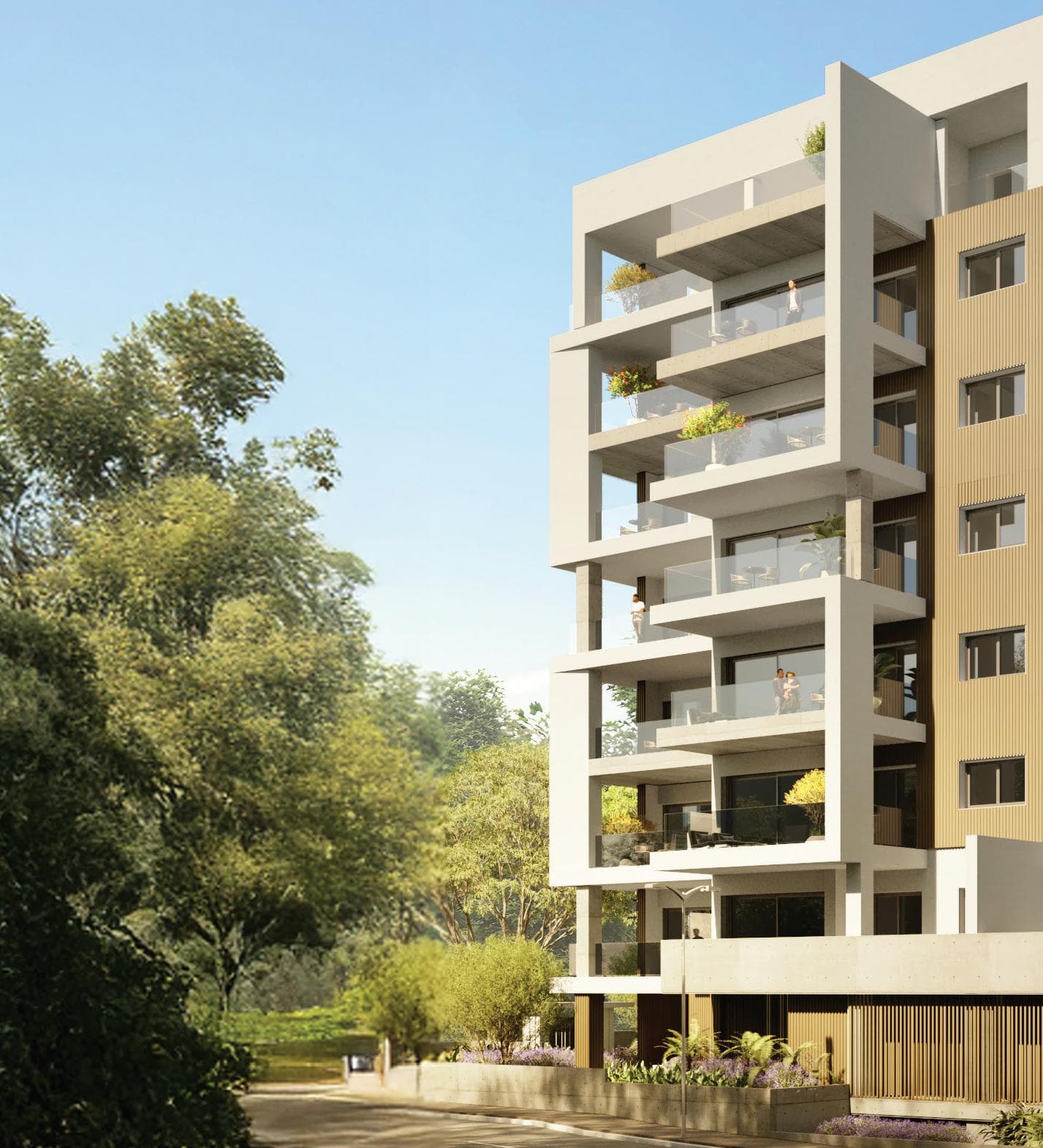 3-bedrooms apartments in Nicosia, Cyprus.