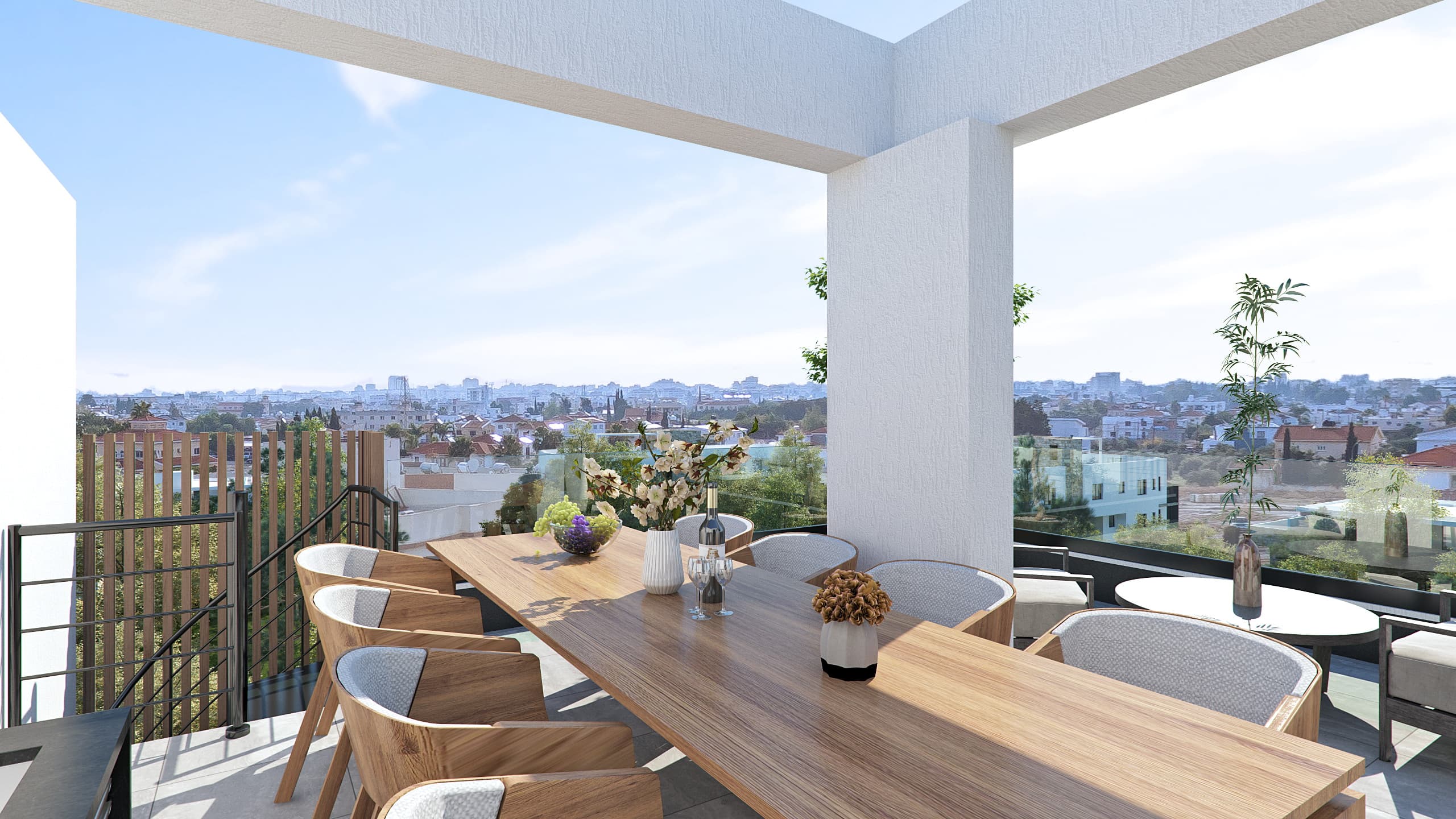 2-bedrooms apartments in Limassol, Cyprus.