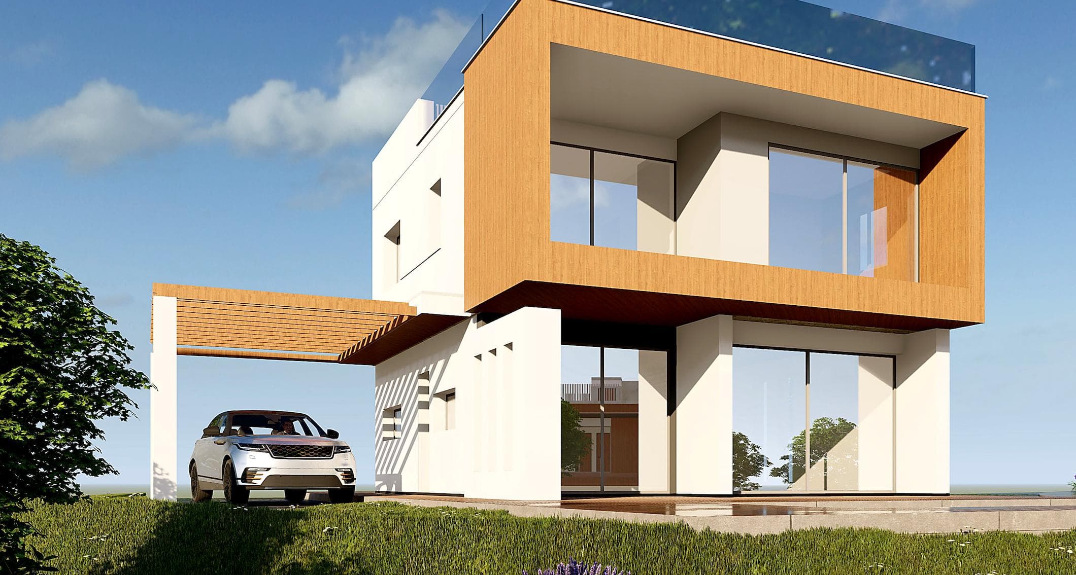 4-bedrooms house in Paphos, Cyprus.