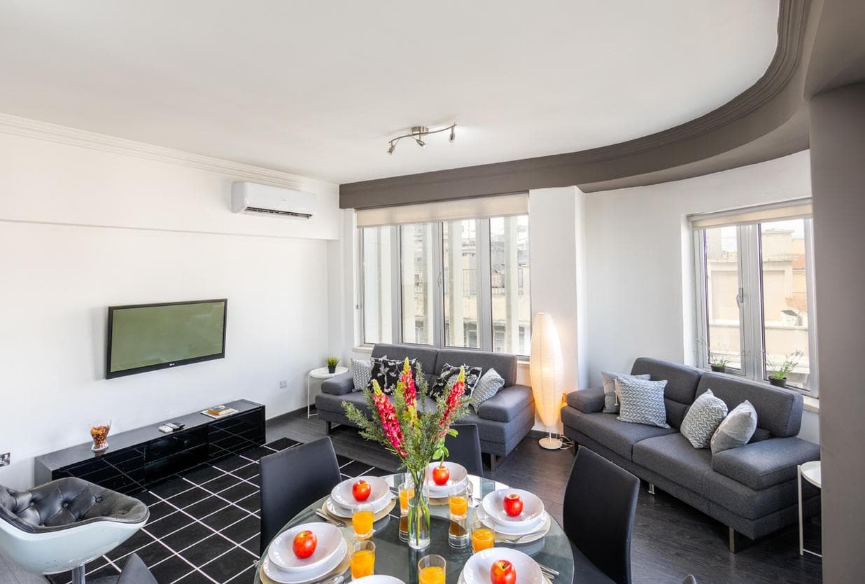 2-bedrooms apartments in Nicosia, Cyprus.