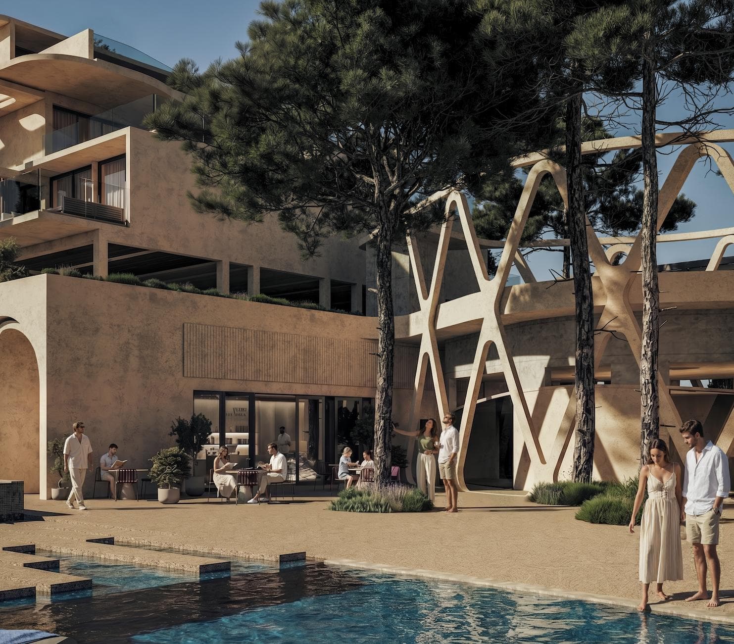 2-bedrooms apartments in Paphos, Cyprus.