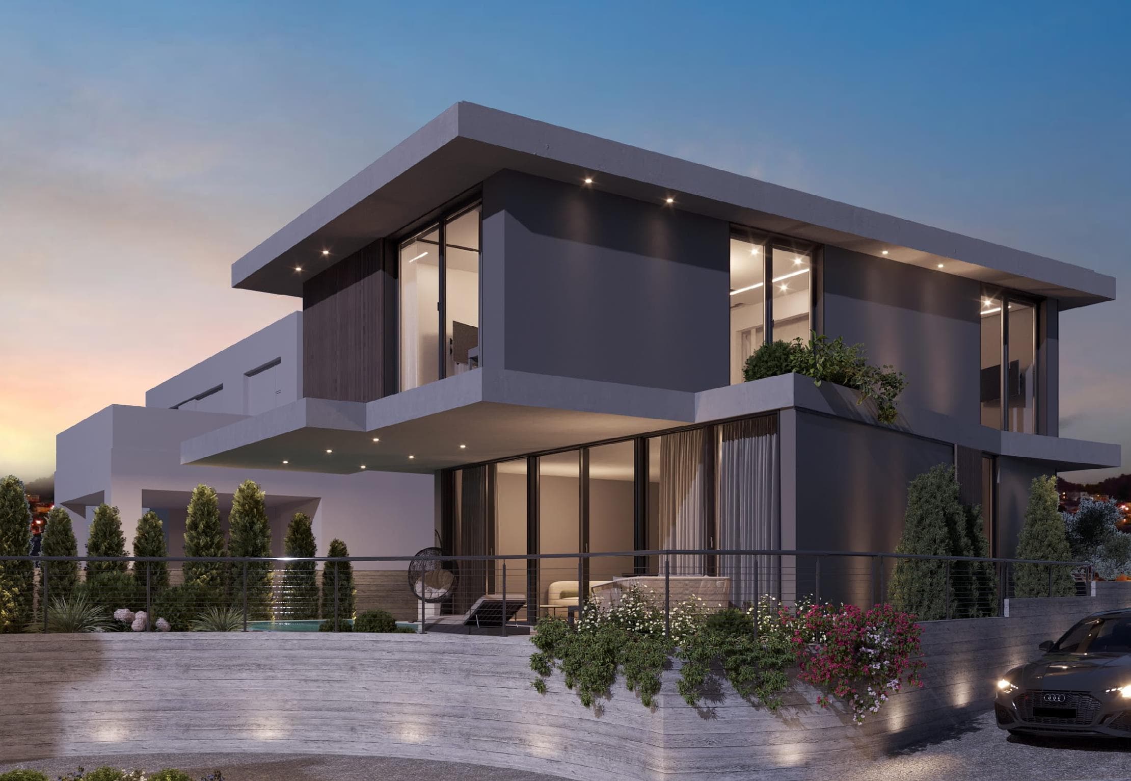4-bedrooms house in Limassol, Cyprus.