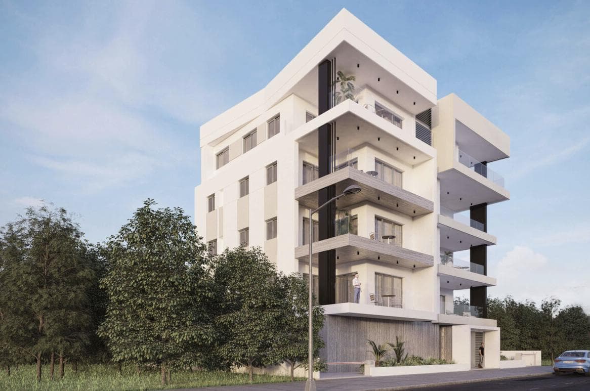 2-bedrooms apartments in Nicosia, Cyprus.