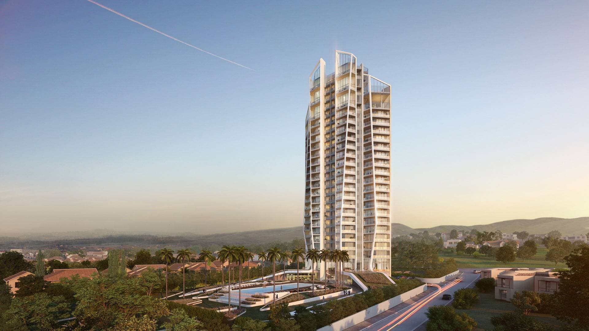 3-bedrooms apartments in Limassol, Cyprus.