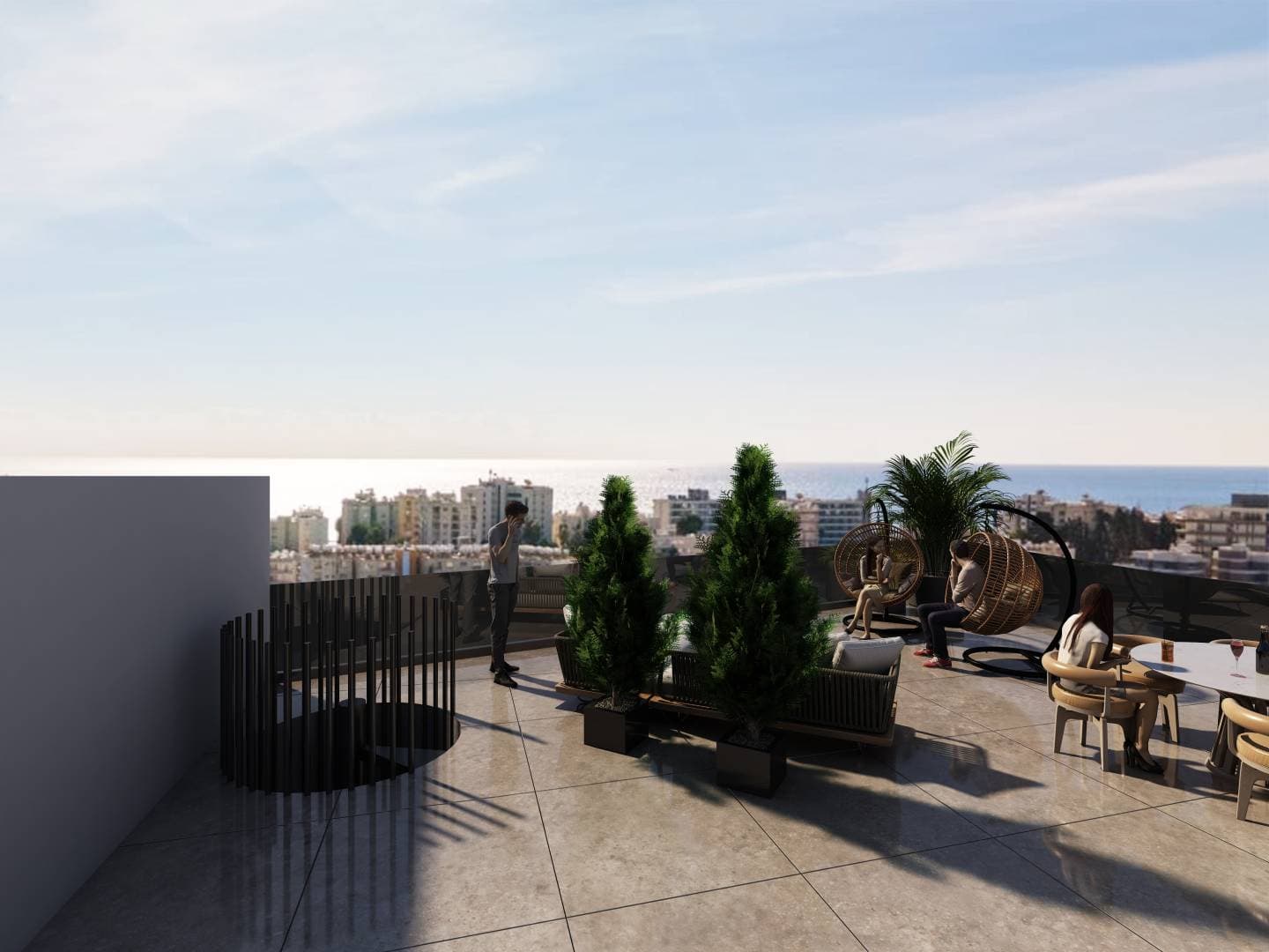3-bedrooms apartments in Limassol, Cyprus.