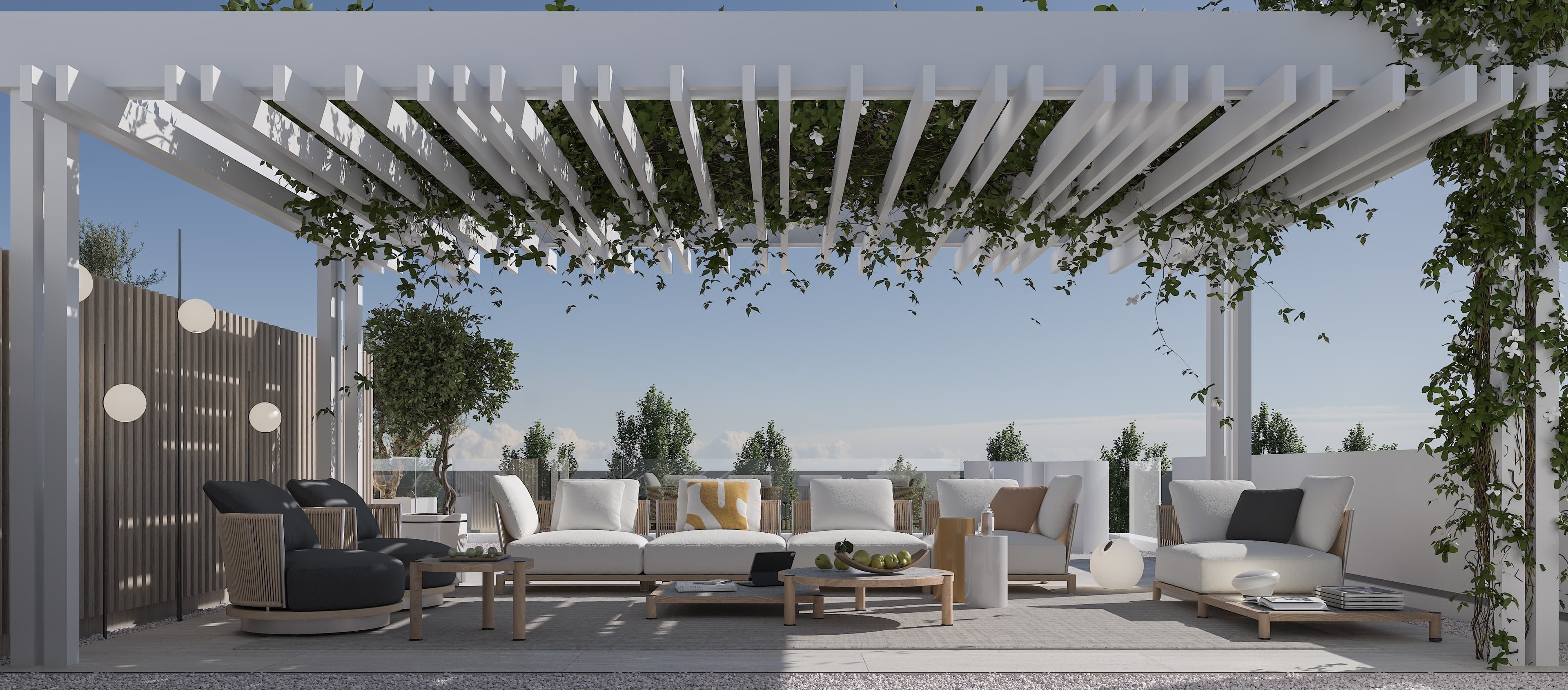 2-bedrooms apartments in Larnaca, Cyprus.