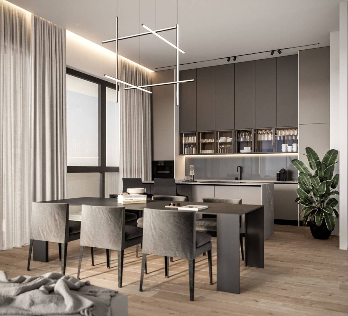 3-bedrooms apartments in Nicosia, Cyprus.