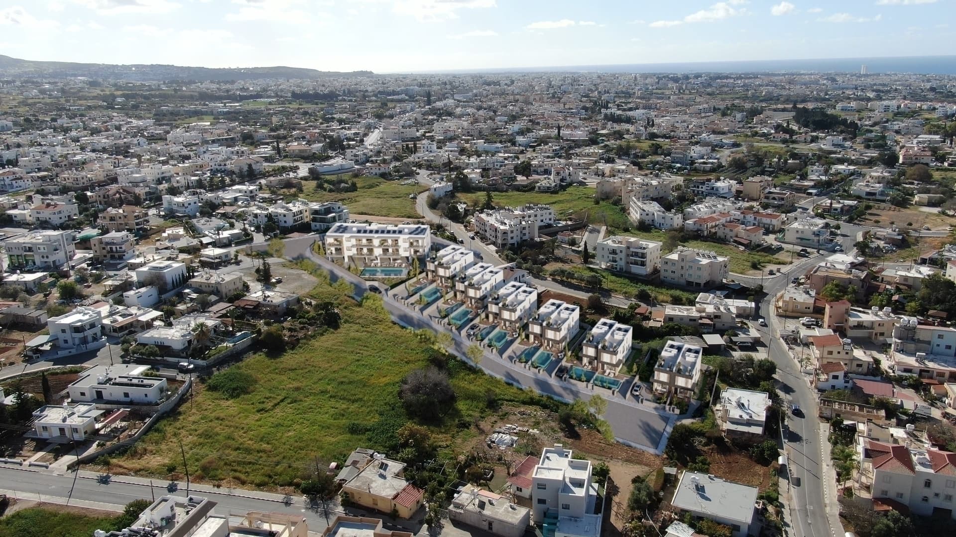 2-bedrooms apartments in Paphos, Cyprus.