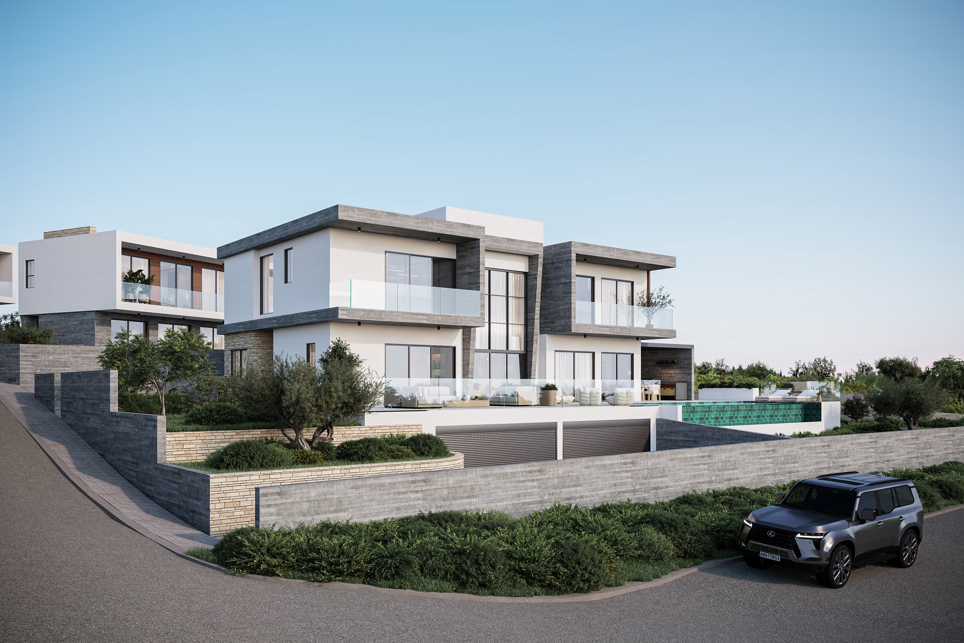 4-bedrooms house in Paphos, Cyprus.