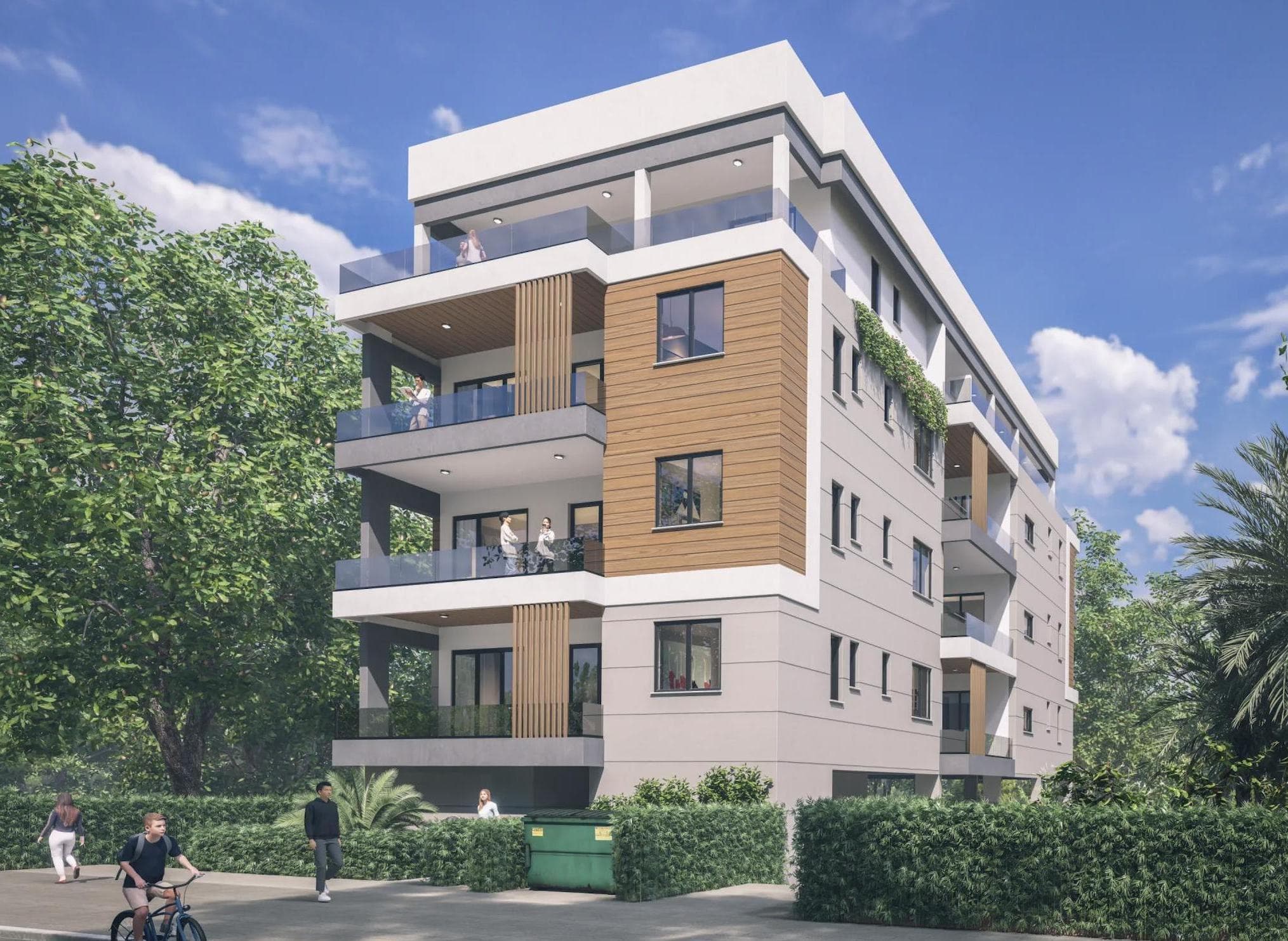 2-bedrooms apartments in Nicosia, Cyprus.
