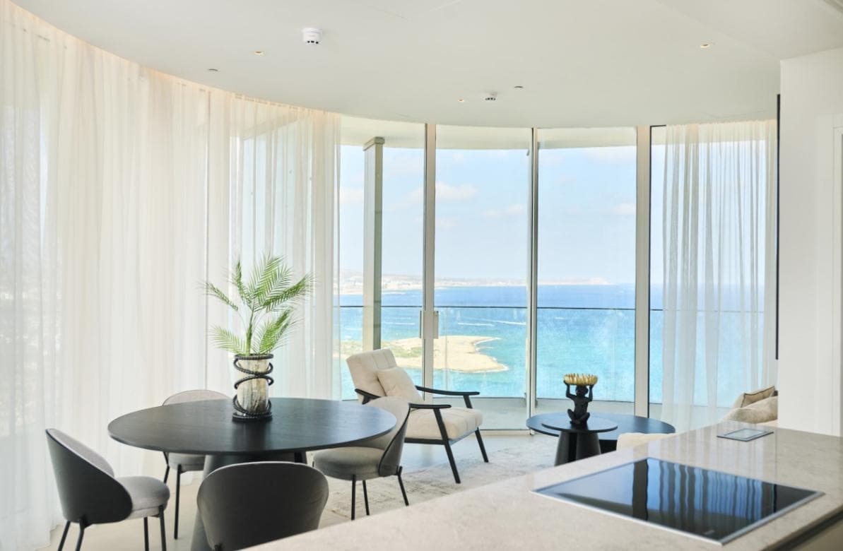 3-bedrooms apartments in Famagusta, Cyprus.