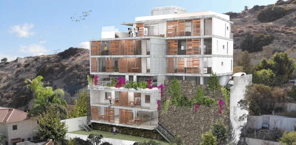 2-bedrooms apartments in Limassol, Cyprus.