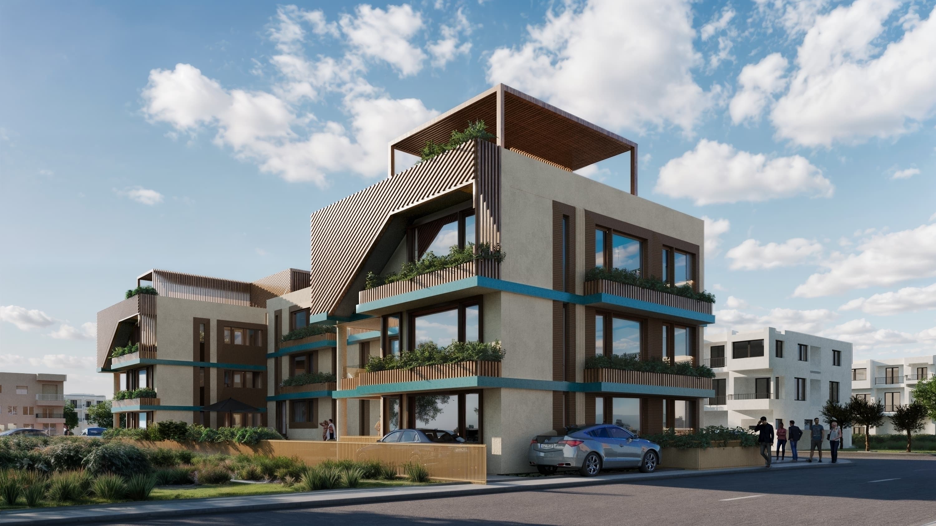 2-bedrooms apartments in Paphos, Cyprus.