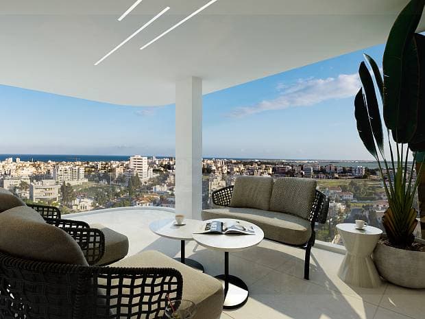 2-bedrooms apartments in Larnaca, Cyprus.