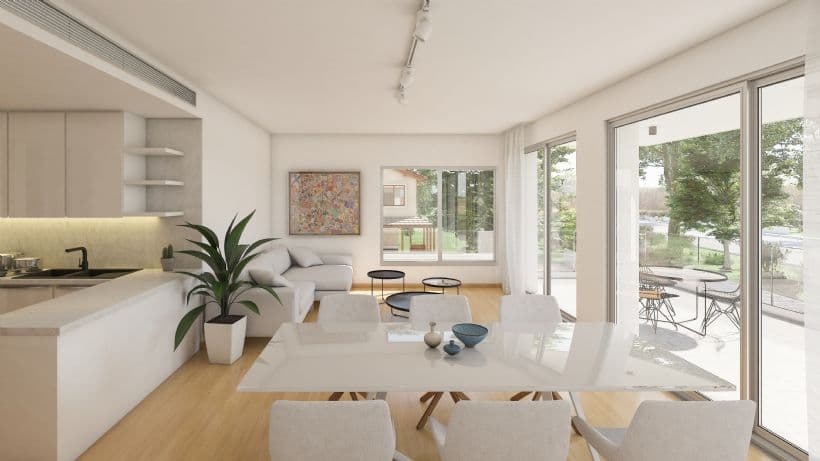 3-bedrooms apartments in Nicosia, Cyprus.