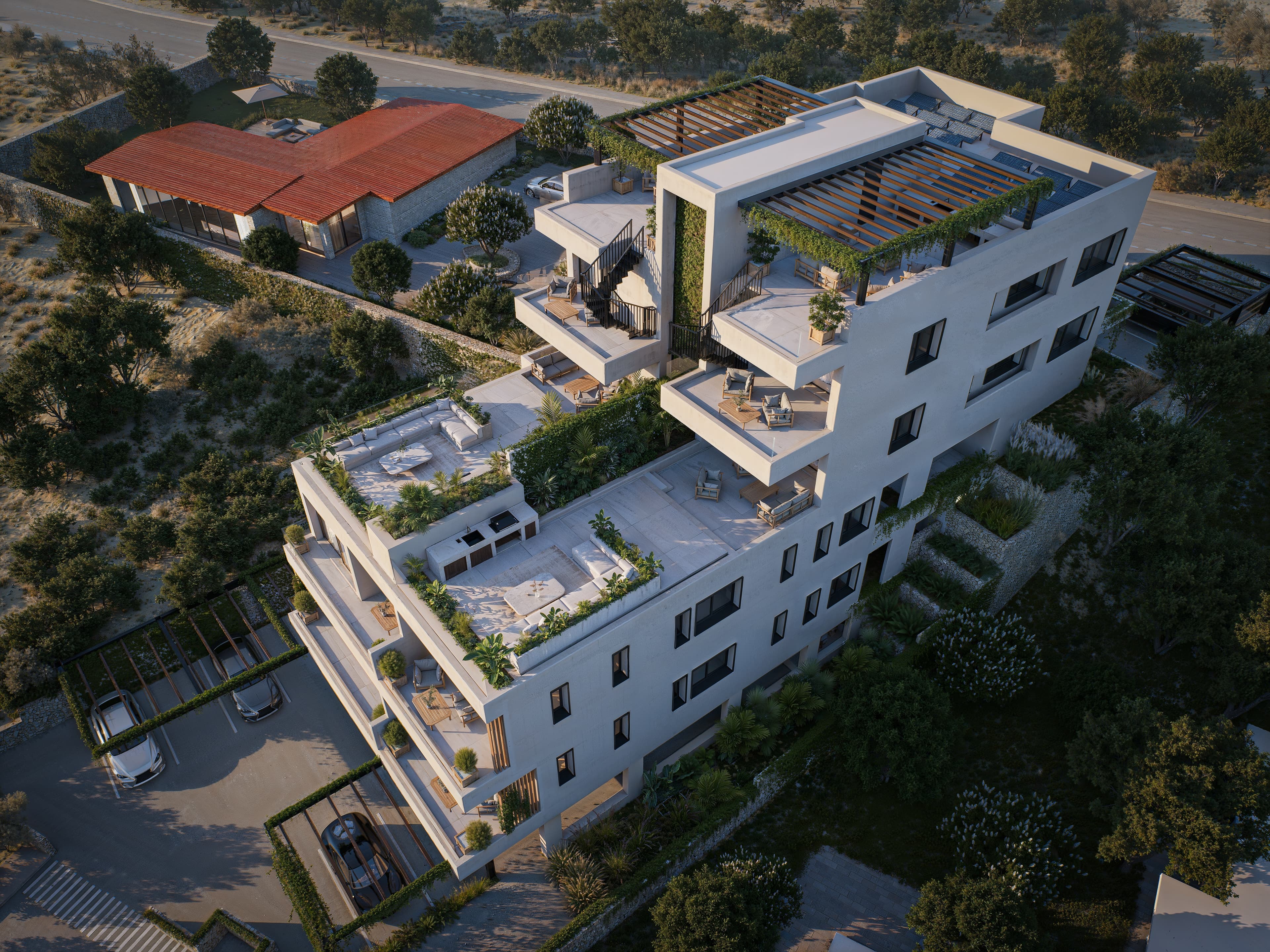 2-bedrooms apartments in Paphos, Cyprus.