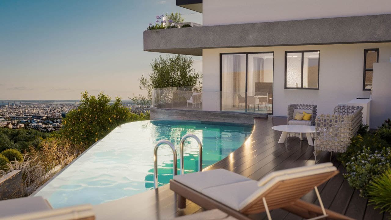 3-bedrooms apartments in Limassol, Cyprus.