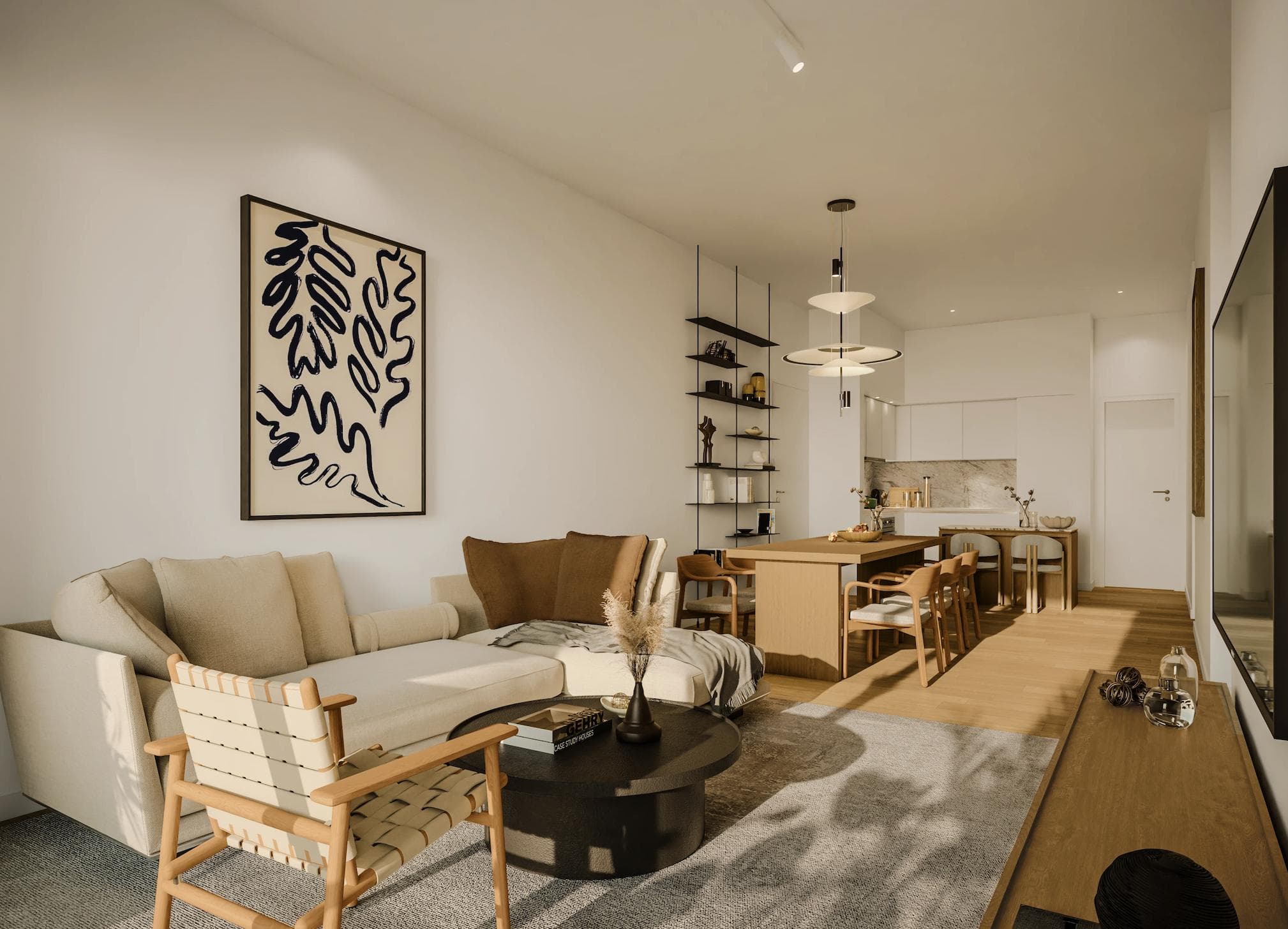 2-bedrooms apartments in Limassol, Cyprus.