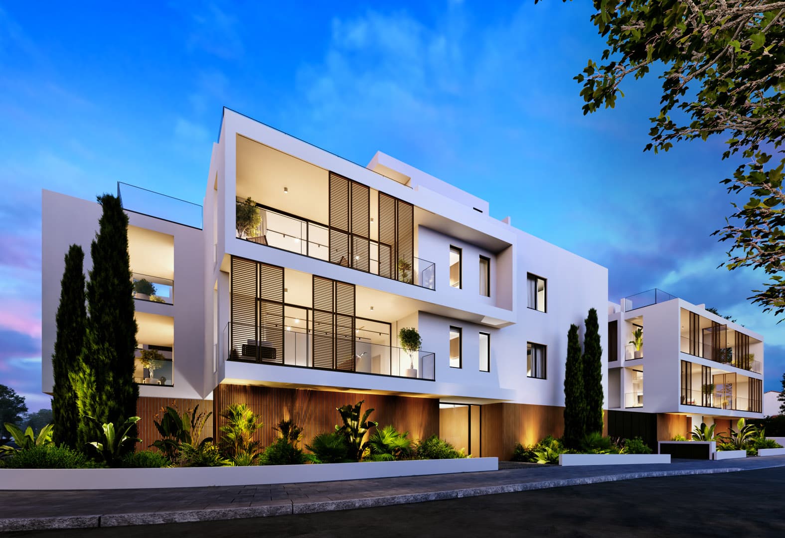 3-bedrooms apartments in Nicosia, Cyprus.