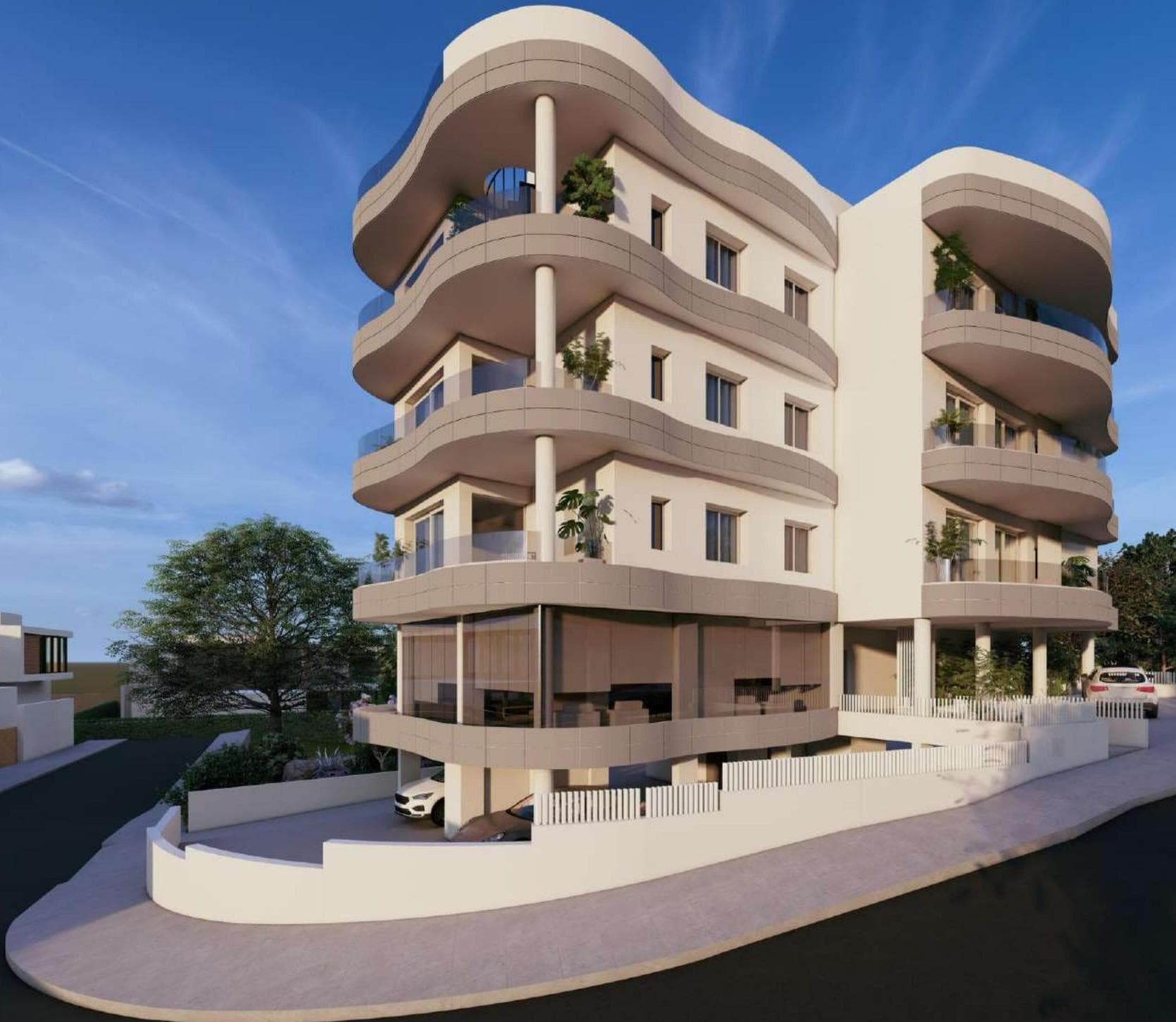 2-bedrooms apartments in Limassol, Cyprus.