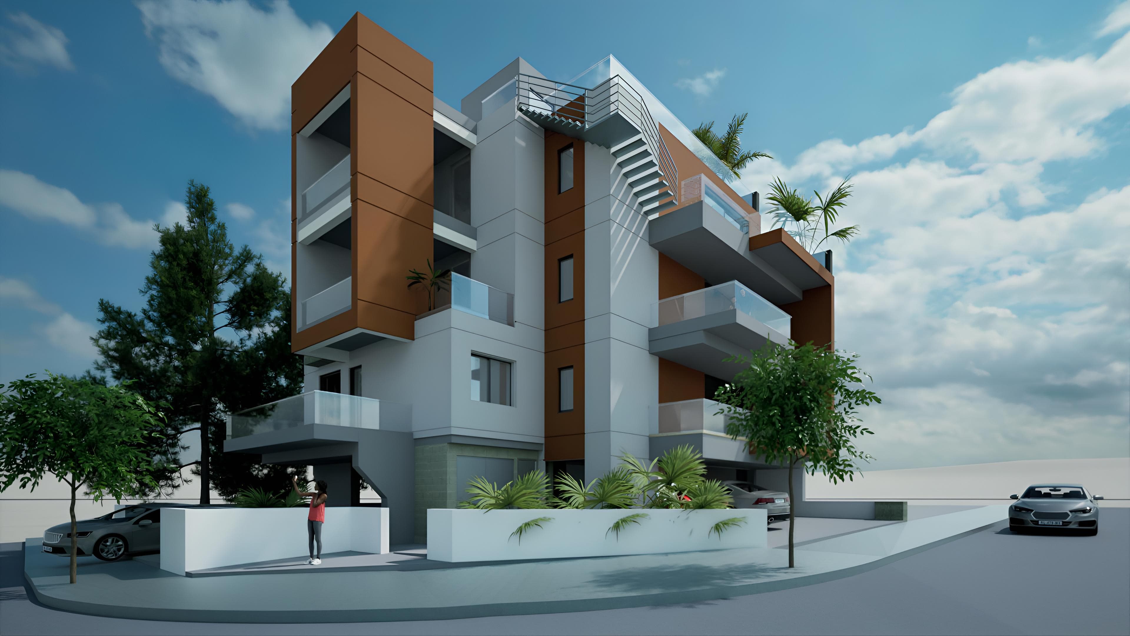 2-bedrooms apartments in Limassol, Cyprus.