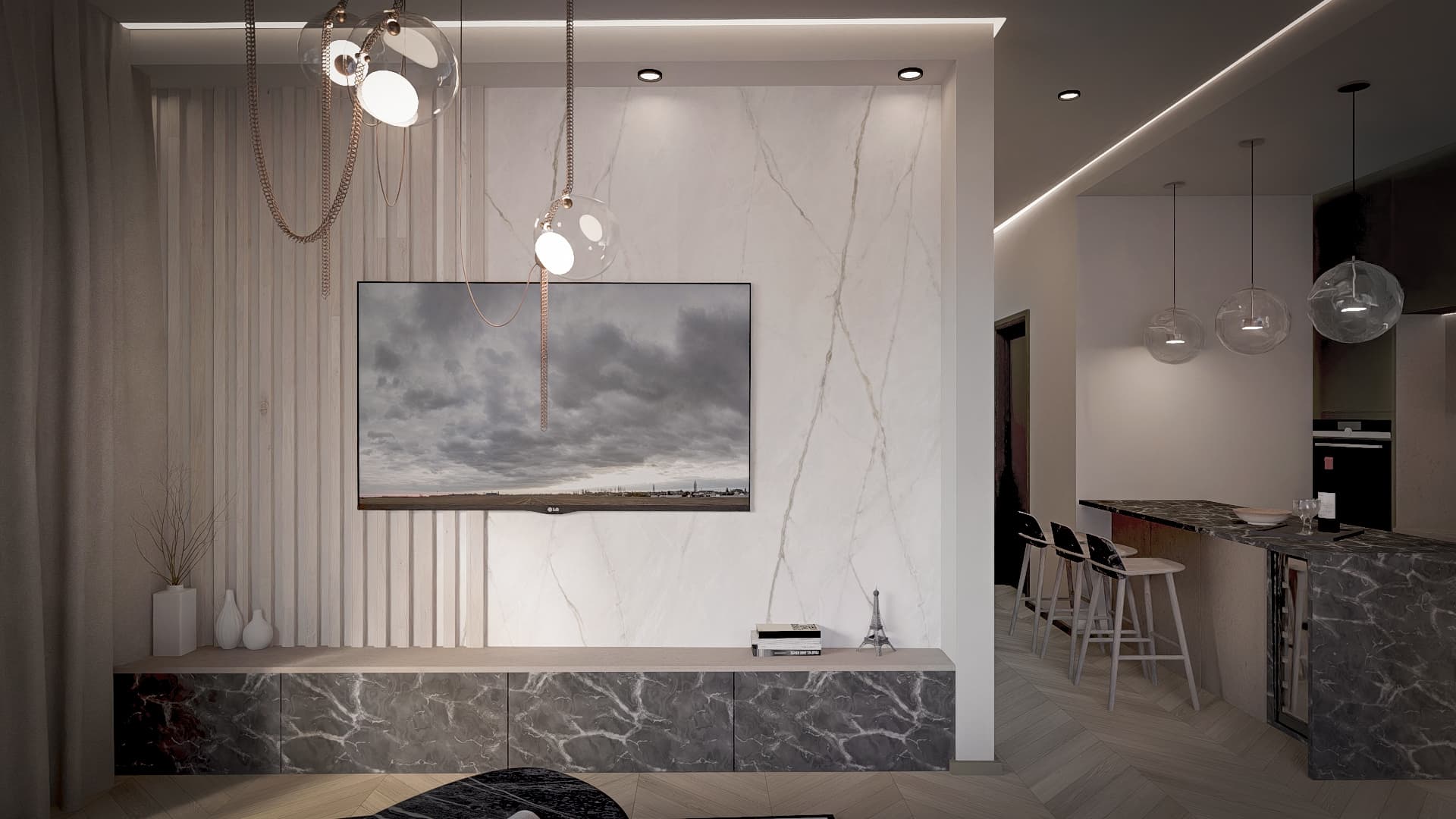 2-bedrooms apartments in Limassol, Cyprus.