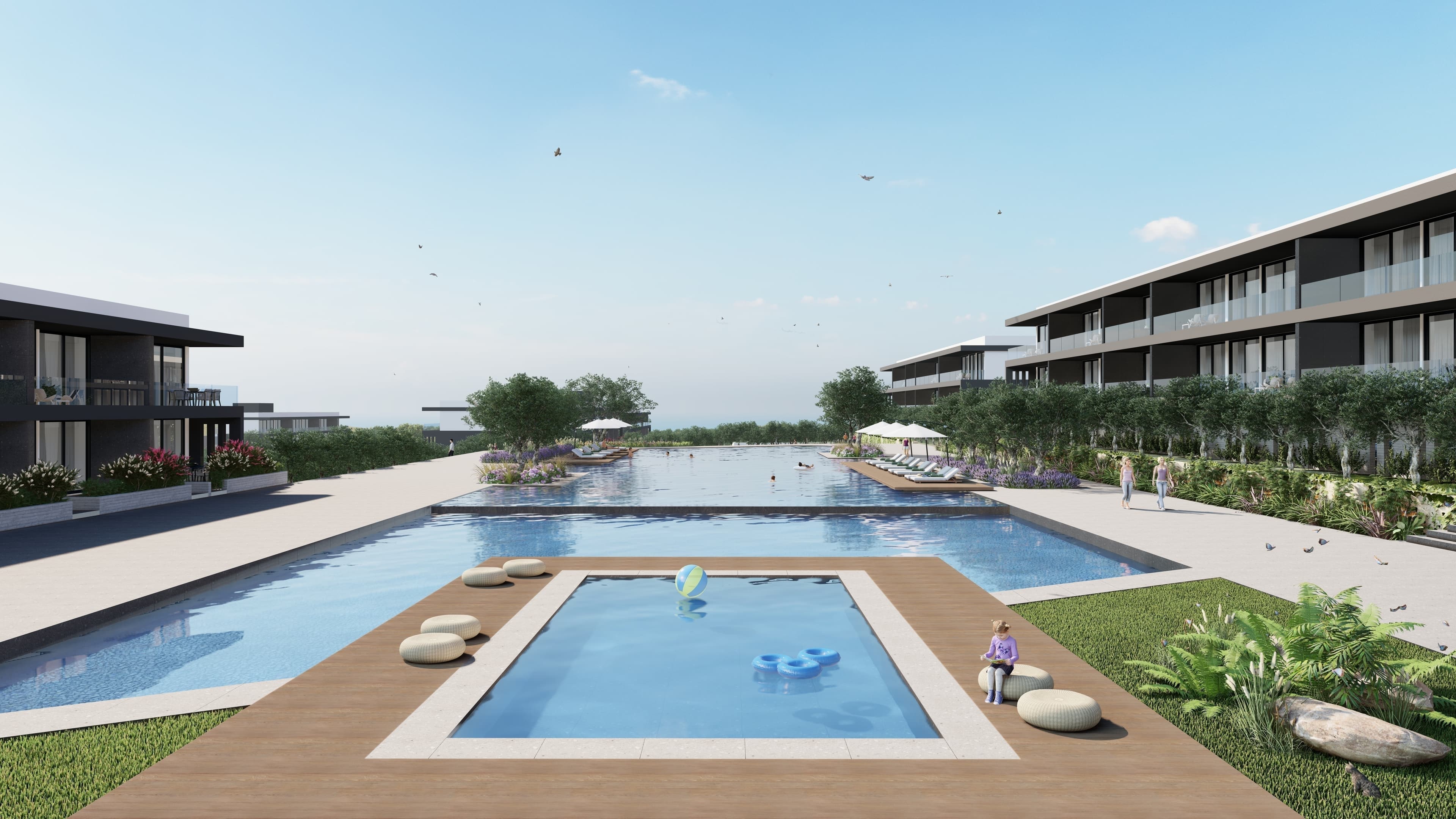 2-bedrooms apartments in Paphos, Cyprus.