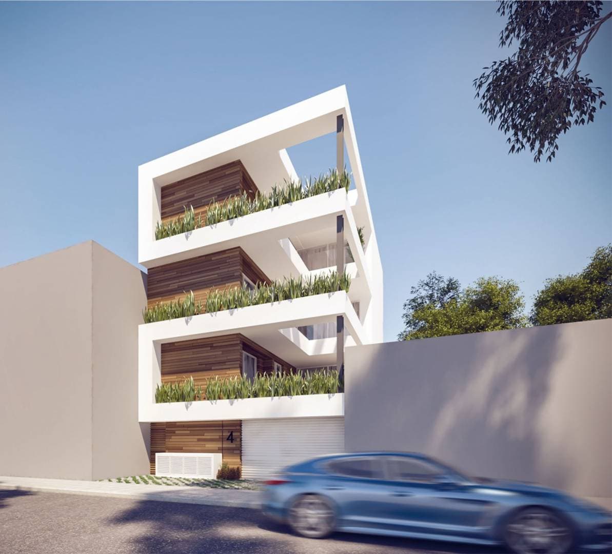 2-bedrooms building in Limassol, Cyprus.