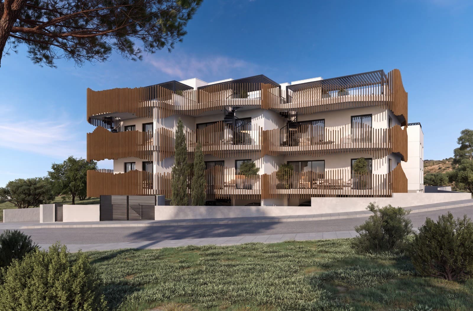 2-bedrooms apartments in Limassol, Cyprus.