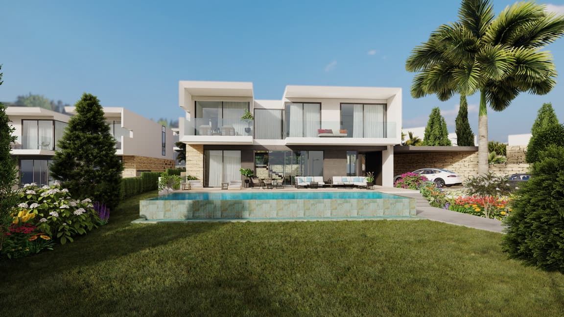 3-bedrooms house in Paphos, Cyprus.