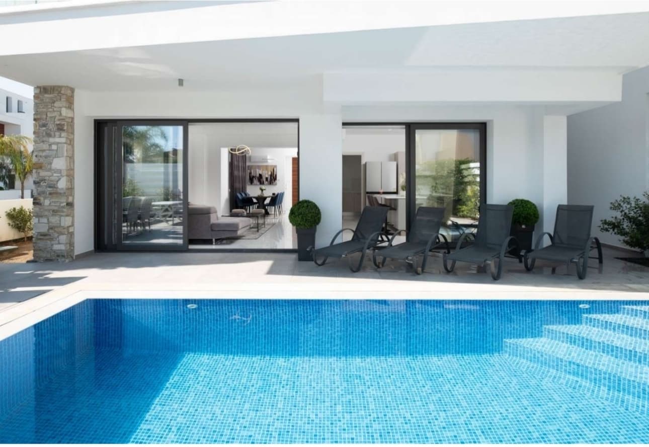 4-bedrooms house in Larnaca, Cyprus.