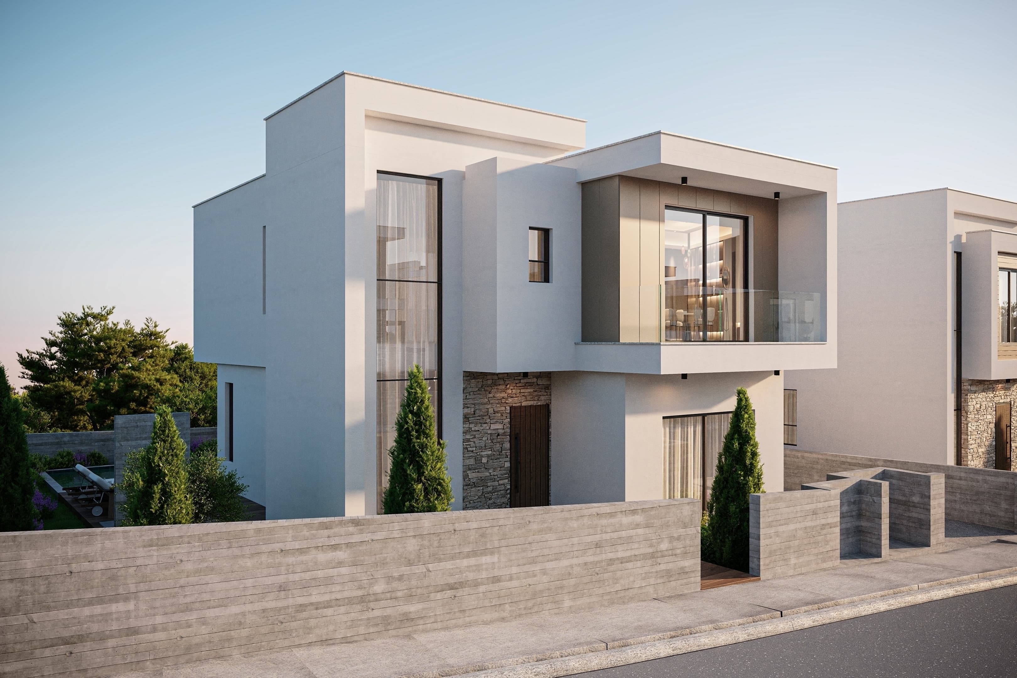 3-bedrooms house in Paphos, Cyprus.