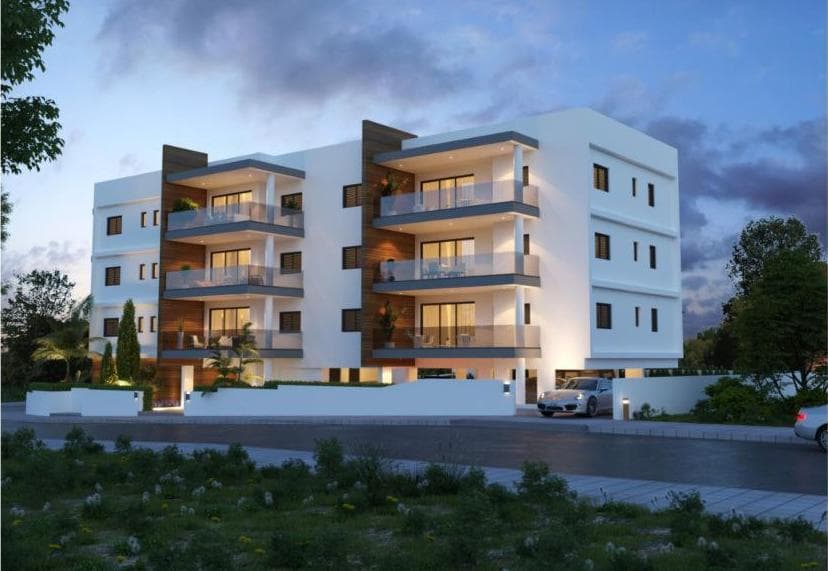 2-bedrooms apartments in Nicosia, Cyprus.