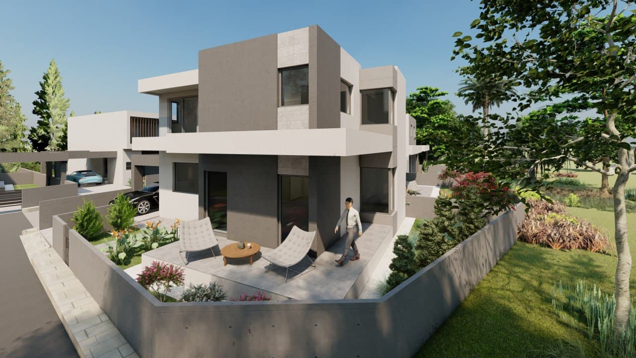3-bedrooms house in Nicosia, Cyprus.