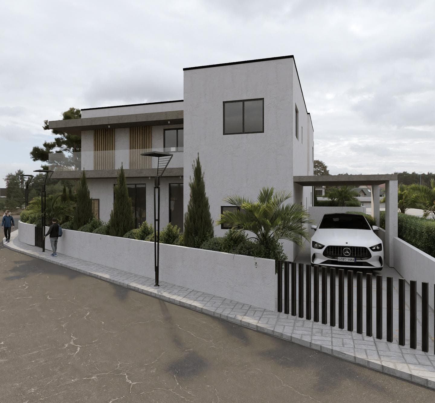 3-bedrooms house in Nicosia, Cyprus.