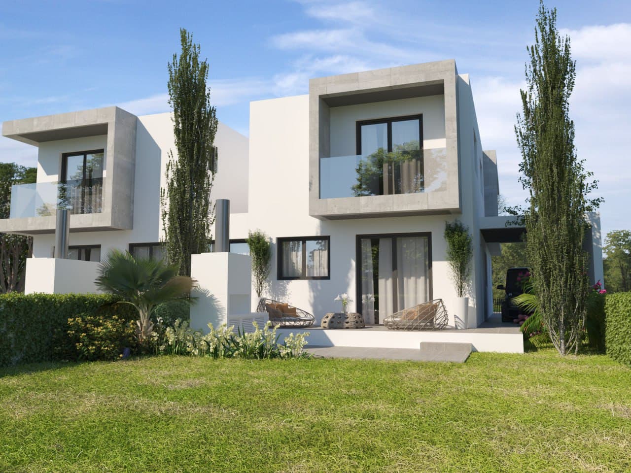 3-bedrooms house in Nicosia, Cyprus.