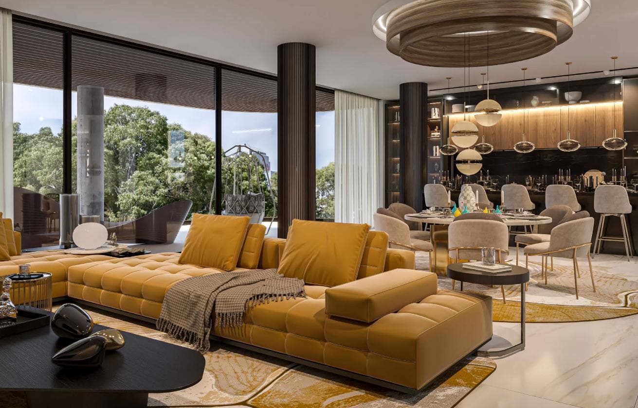 3-bedrooms apartments in Nicosia, Cyprus.