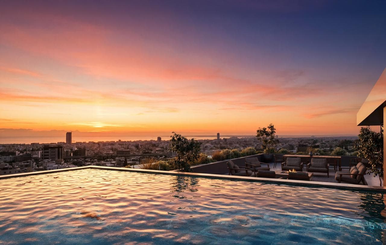 2-bedrooms apartments in Limassol, Cyprus.