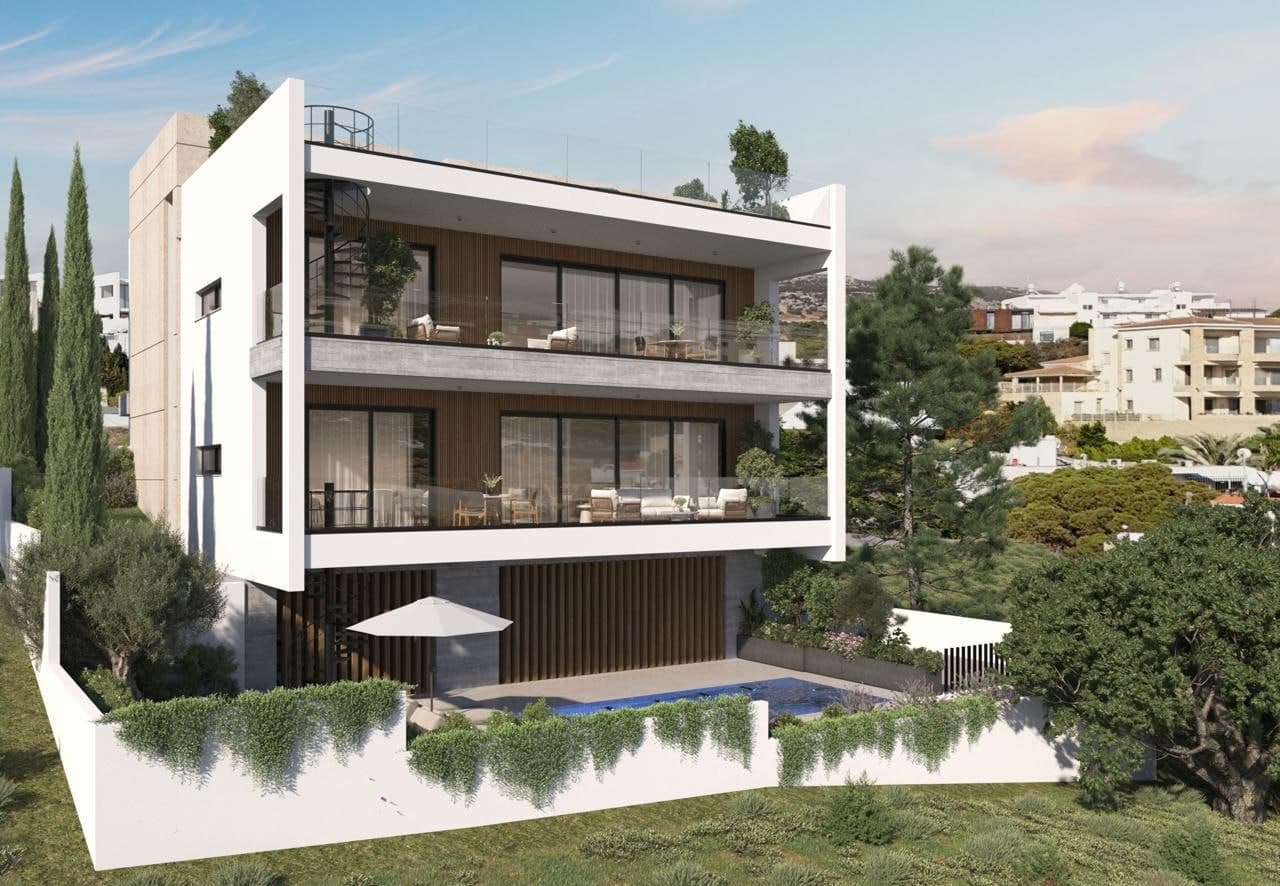 3-bedrooms apartments in Paphos, Cyprus.