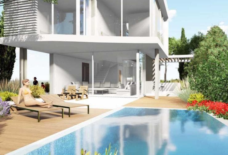 4-bedrooms house in Paphos, Cyprus.