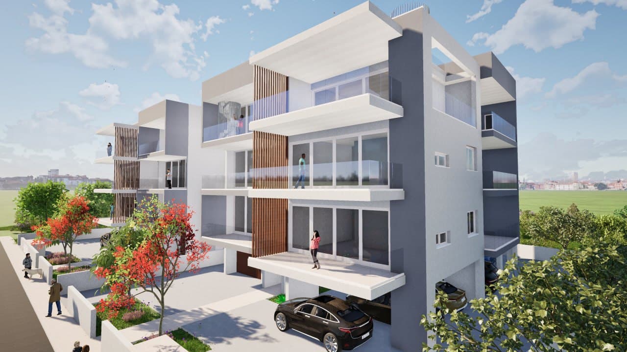3-bedrooms apartments in Limassol, Cyprus.