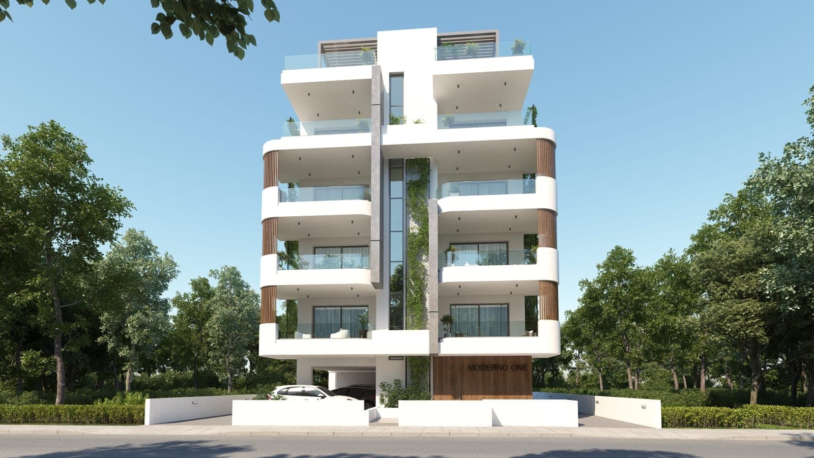 2-bedrooms apartments in Larnaca, Cyprus.